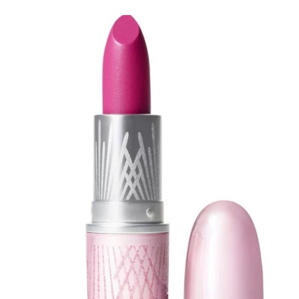 MAC FROSTED FIREWORK Ice Ice Baby Vibrant Pink Lipstick limited edition new box
